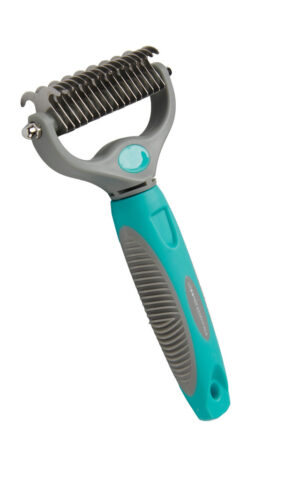 Groomer Essentials Double-Sided Deshedding Rake